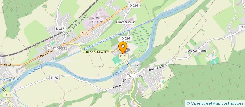 localisation de l'entreprise MAGIC COMMERCE IMPORT EXPORT  FRAISANS