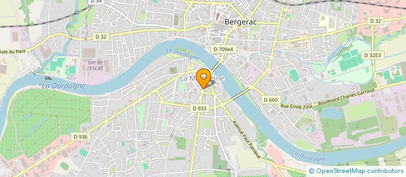 localisation de l'entreprise MAGIC COMPAGNIE à BERGERAC