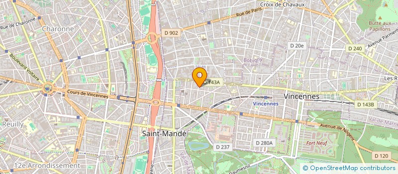 localisation de l'entreprise MAGIC CONCEPT à VINCENNES