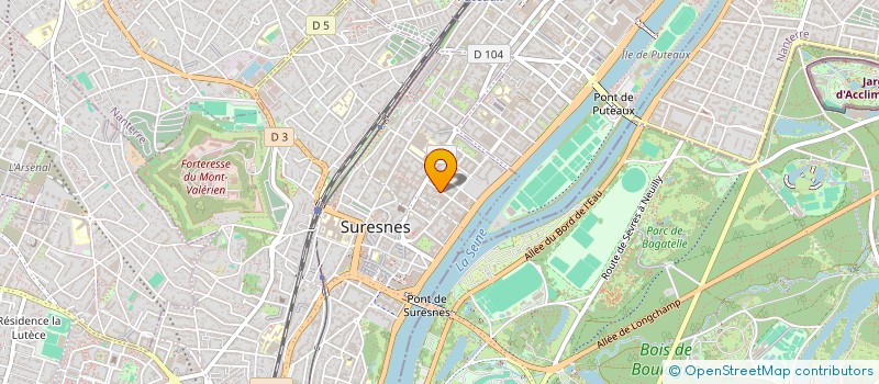 localisation de l'entreprise MAGIC CONNEXION à SURESNES