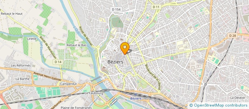 localisation de l'entreprise MAGIC COPY à BEZIERS