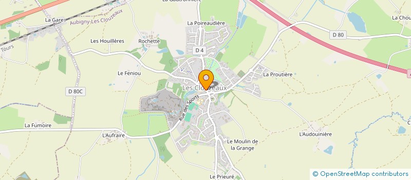 localisation de l'entreprise MAGIC COUNTRY 85 à AUBIGNY-LES CLOUZEAUX