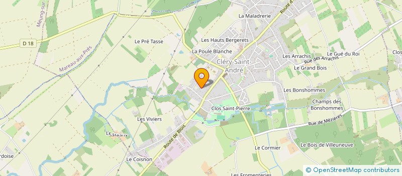 localisation de l'entreprise MAGIC DEBOSS à CLERY-SAINT-ANDRE