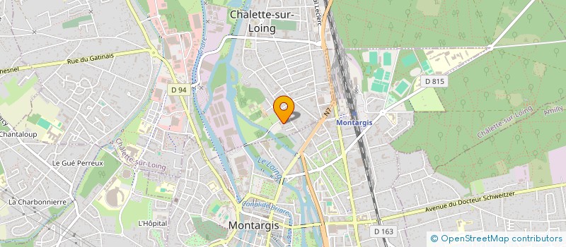 localisation de l'entreprise MAGIC DOORS à CHALETTE-SUR-LOING