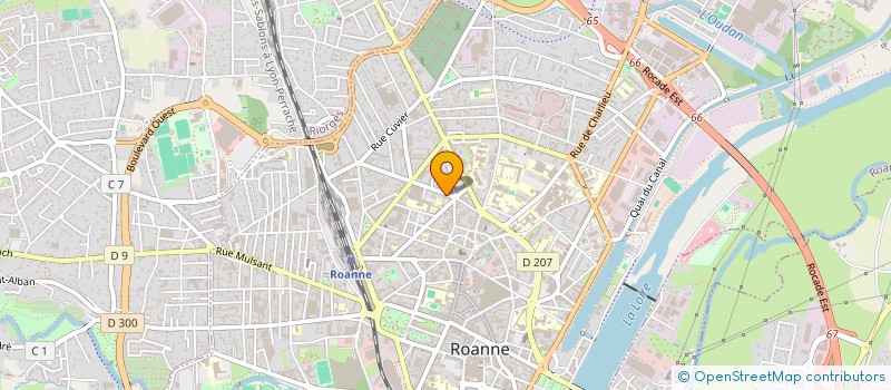 localisation de l'entreprise MAGIC DREAM  ROANNE