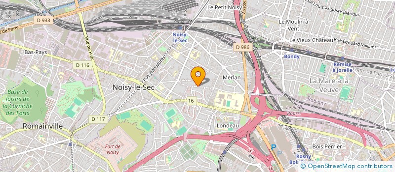 localisation de l'entreprise MAGIC DREAM CBD à NOISY-LE-SEC