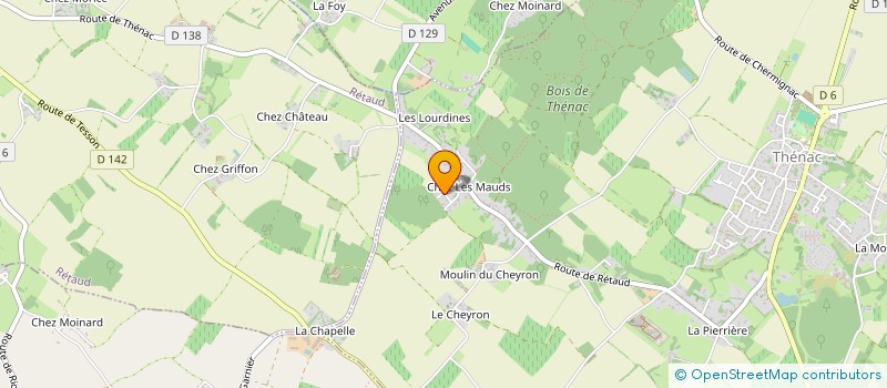 localisation de l'entreprise MAGIC EVENTS AGENCY  THENAC