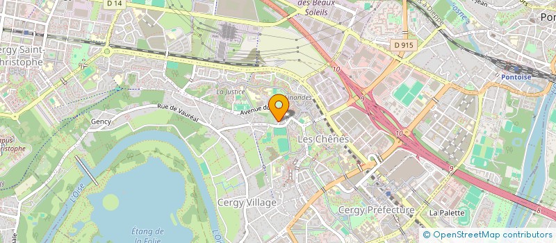 localisation de l'entreprise MAGIC FINITION  PONTOISE