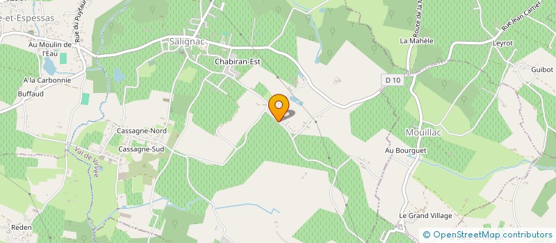 localisation de l'entreprise MAGIC-FLEURS  VAL DE VIRVEE