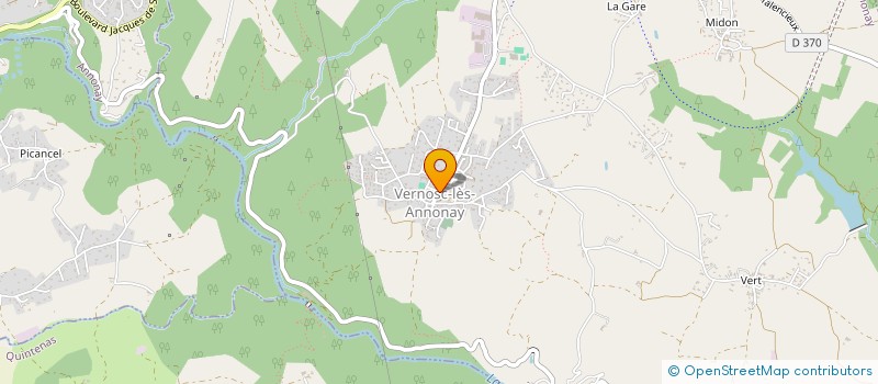localisation de l'entreprise MAGIC FLOWERS à VERNOSC-LES-ANNONAY