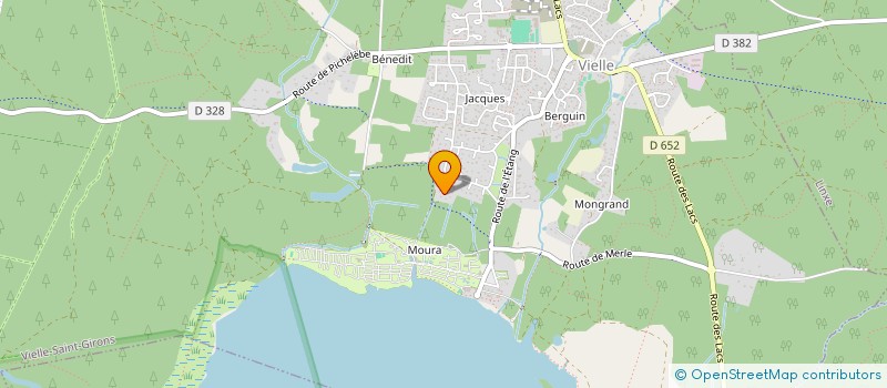 localisation de l'entreprise MAGIC FLUO  VIELLE-SAINT-GIRONS