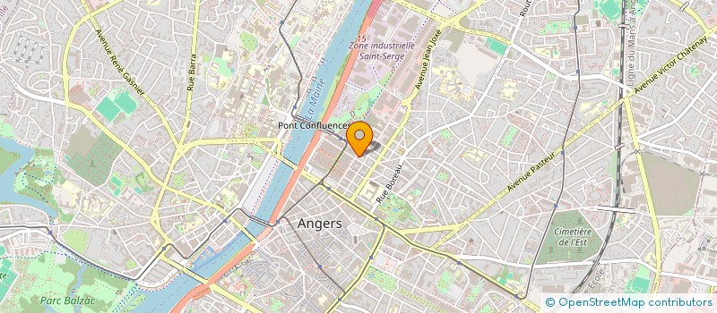 localisation de l'entreprise MAGIC FLYING CIRCUS à ANGERS