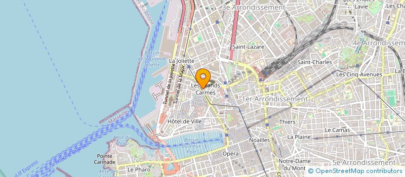 localisation de l'entreprise MAGIC FOOD à MARSEILLE