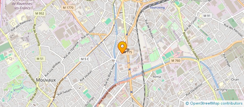 localisation de l'entreprise MAGIC FRANCE à TOURCOING