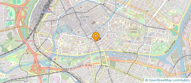 localisation de l'entreprise MAGIC'HAIR à STRASBOURG