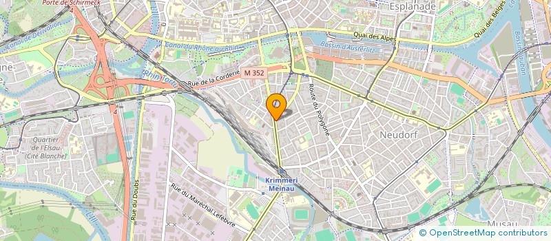 localisation de l'entreprise MAGIC HAIR à STRASBOURG