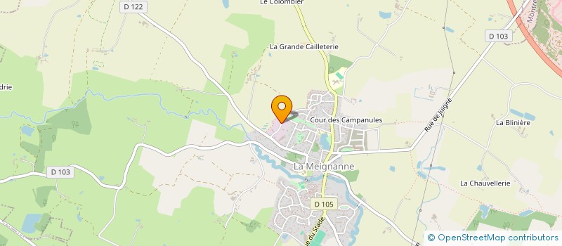 localisation de l'entreprise MAGIC HALL PRODUCTION  CANTENAY-EPINARD