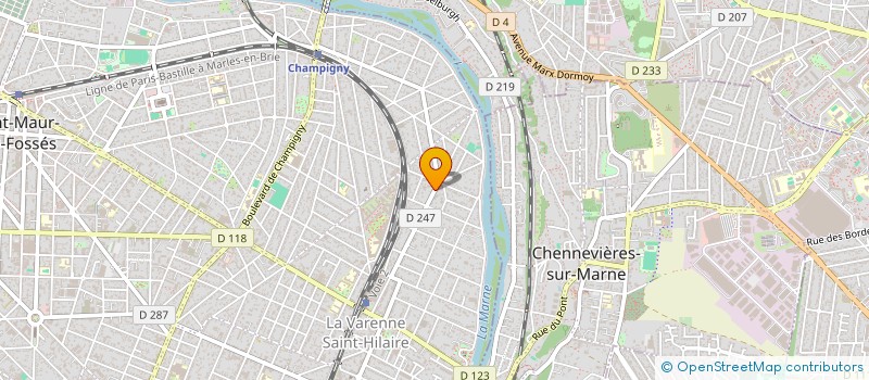 localisation de l'entreprise MAGIC INVEST à SAINT-MAUR-DES-FOSSES