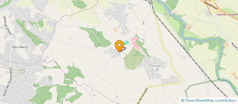 localisation de l'entreprise MAGIC LASER à NAVES