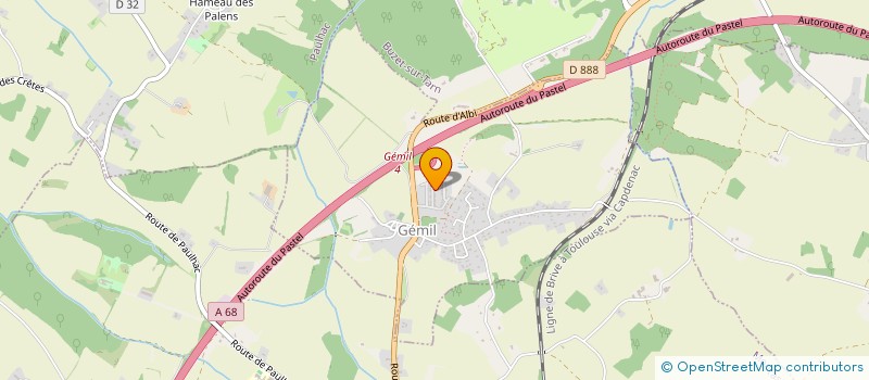 localisation de l'entreprise MAGIC LINK  GEMIL