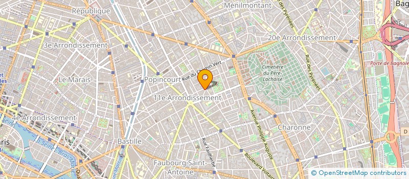 localisation de l'entreprise MAGIC MAHJONG SOCIAL PUNG  PARIS