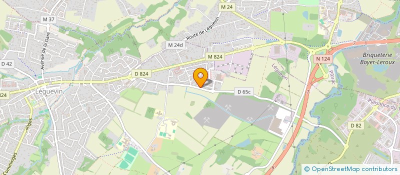 localisation de l'entreprise MAGIC MATERIAUX à LEGUEVIN