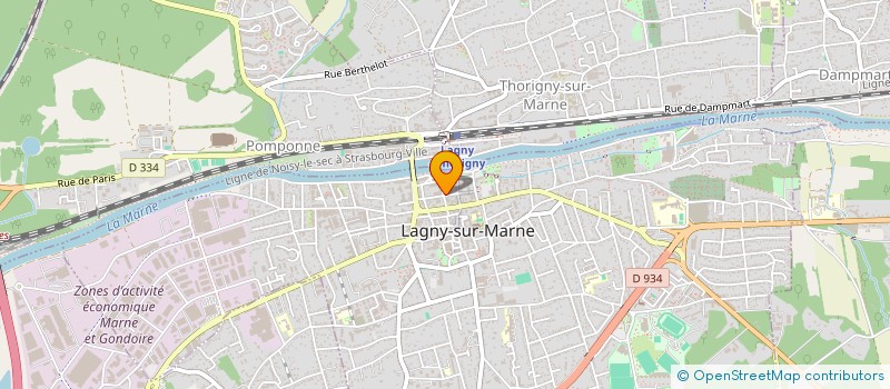 localisation de l'entreprise MAGIC MAX  LAGNY-SUR-MARNE