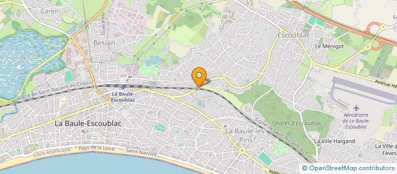 localisation de l'entreprise MAGIC MOTO STOCK à LA BAULE-ESCOUBLAC