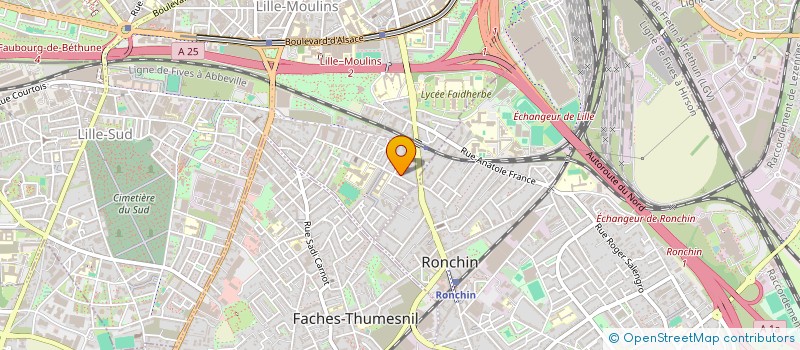 localisation de l'entreprise MAGIC NORD à LILLE