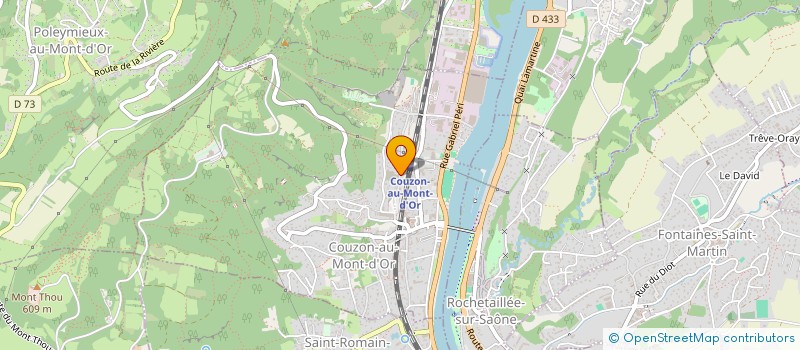 localisation de l'entreprise MAGIC OFFICE  COUZON-AU-MONT-D OR