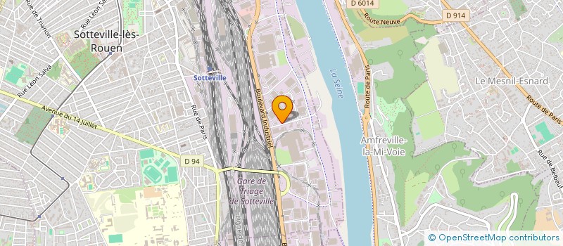 localisation de l'entreprise MAGIC ONE  SOTTEVILLE-LES-ROUEN