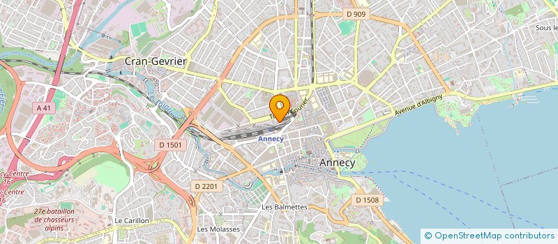 localisation de l'entreprise MAGIC OPTIC  ANNECY