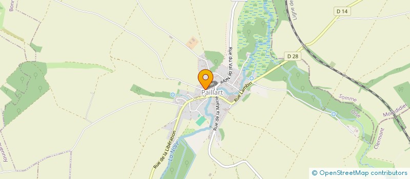 localisation de l'entreprise MAGIC ORPHANAGE  PAILLART