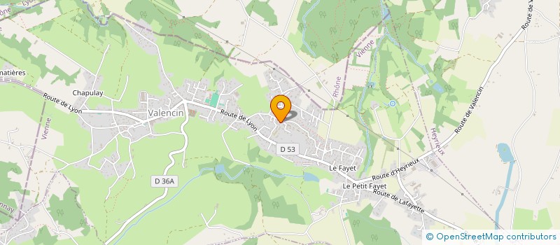 localisation de l'entreprise MAGIC.PDR  VALENCIN