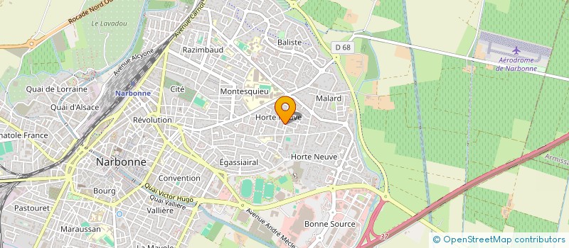 localisation de l'entreprise MAGIC PHOTOS  NARBONNE