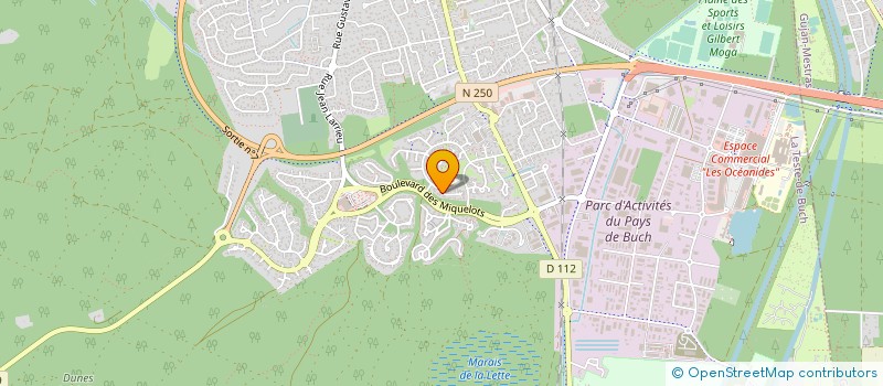 localisation de l'entreprise MAGIC PILAT à LA TESTE-DE-BUCH