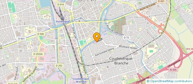 localisation de l'entreprise MAGIC'R à DUNKERQUE