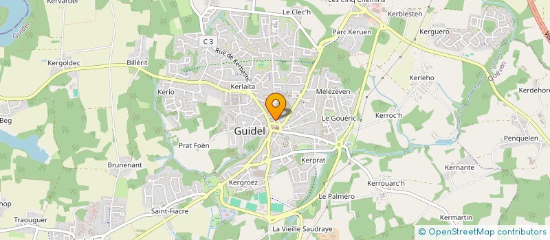 localisation de l'entreprise MAGIC ROSE  DOUARNENEZ