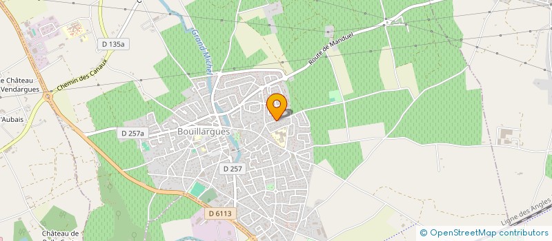 localisation de l'entreprise MAGIC'S  BOUILLARGUES