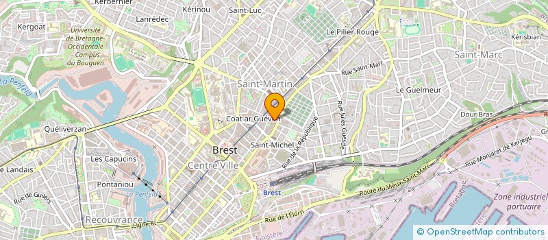 localisation de l'entreprise MAGIC S COMPANY à BREST