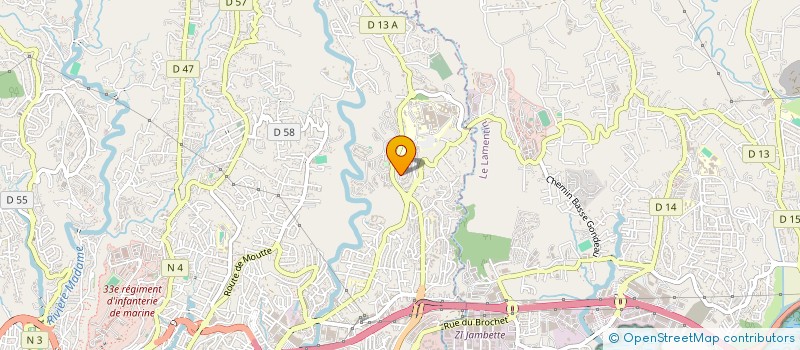 localisation de l'entreprise MAGIC SHOES SARL  FORT-DE-FRANCE