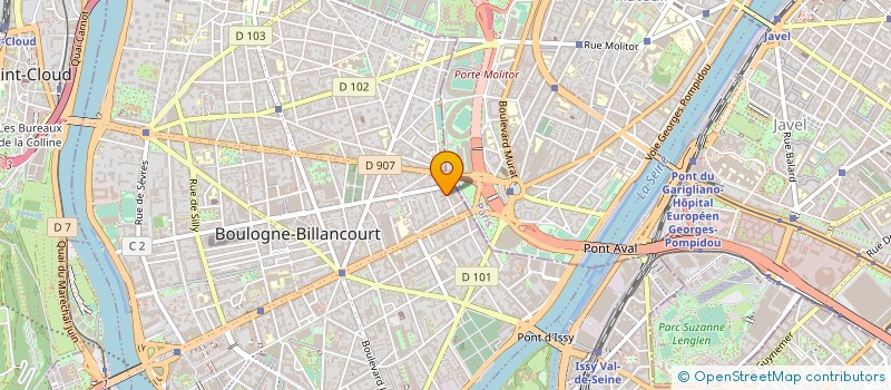 localisation de l'entreprise MAGIC SOFTWARE ENTERPRISES (FRANCE)  BOULOGNE-BILLANCOURT