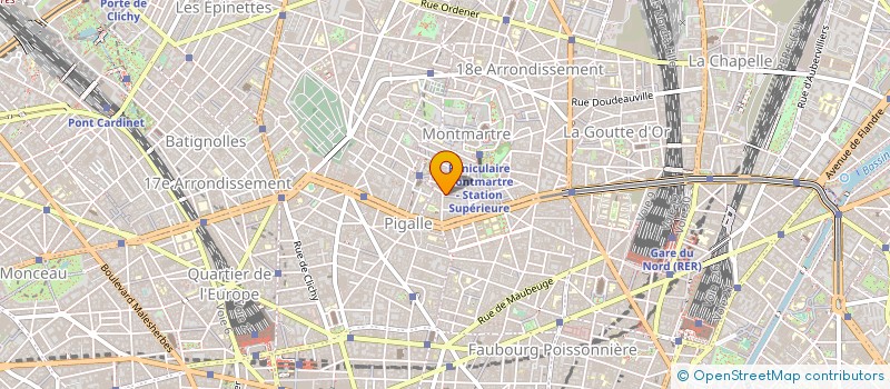 localisation de l'entreprise MAGIC TEE SHIRT à PARIS