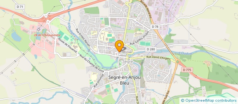 localisation de l'entreprise MAGIC TONIC à SEGRE-EN-ANJOU BLEU