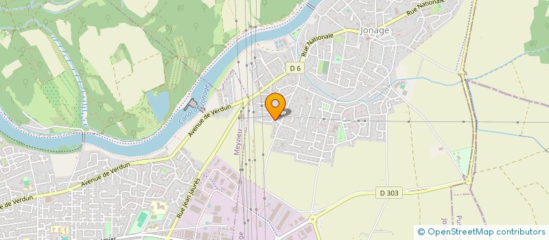 localisation de l'entreprise MAGIC TONIN PRODUCTION  JONAGE