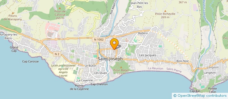 localisation de l'entreprise MAGIC-TOURS à SAINT-JOSEPH