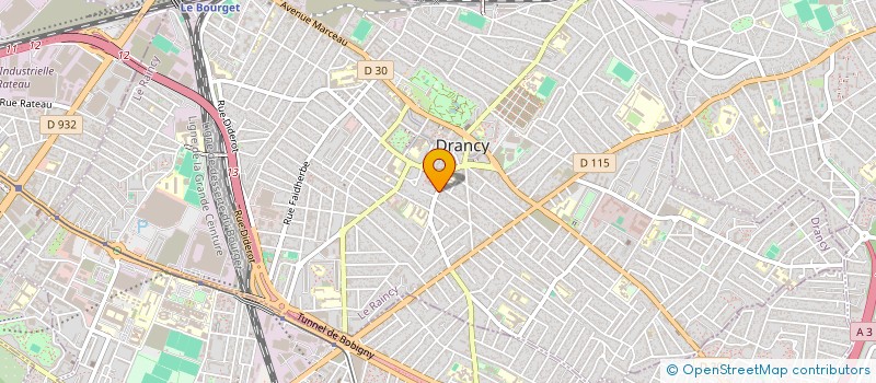 localisation de l'entreprise MAGIC TRANSPORT à DRANCY