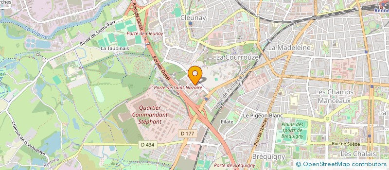 localisation de l'entreprise MAGIC TRANSPORTS EXPRESS à SAINT-JACQUES-DE-LA-LANDE