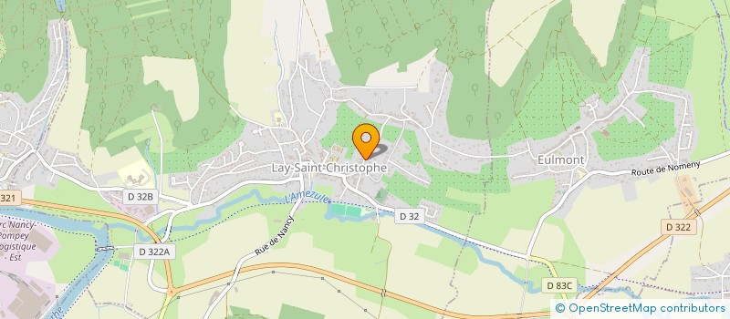 localisation de l'entreprise MAGICA  LAY-SAINT-CHRISTOPHE