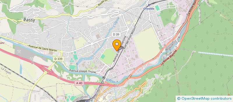 localisation de l'entreprise MAGICBEEZ  PASSY